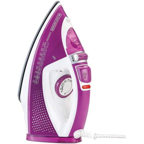 2400W Steam Iron With Auto Shutoff And Ceramic Plate X2450-B5