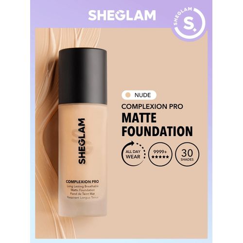 Complexion Pro Long Lasting Breathable Matte Foundation-Nude