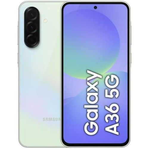 Galaxy A36 5G بذاكرة وصول عشوائي (RAM) سعة 8 جيجابايت / سعة تخزين 128 جيجابايت - لون أخضر ليموني