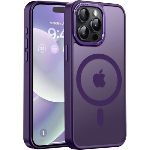 Mobile Phone Case iPhone 15 pro max Compatible with MagSafe Translucent Matte Magnetic Shockproof Anti-