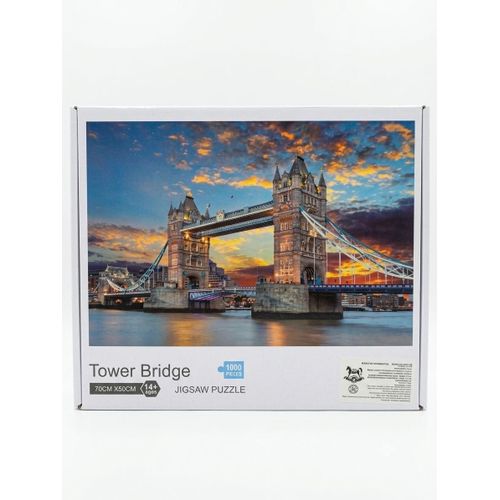 1000 Pieces Jigsaw Paper Puzzles, Home Wall Decor - Tower Bridge