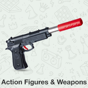 Action Figures, Gear & We