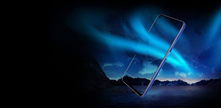 موبايل هونر Honor 20 موبايل ثنائي الشريحة - 6.26 بوصة - 128 جيجا/ 6 جيجابايت - 4G - أزرق + غطاء من جوميا