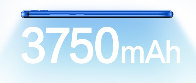 موبايل هونر Honor 8X - موبايل 6.5 بوصة - 128 جيجا/4 جيجا - ثنائي الشريحة 4G - أزرق + حامل سليفي من جوميا