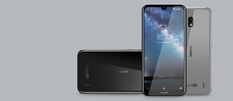 موبايل نوكيا Nokia 2.2 - 5.71-inch 32GB/3GB Mobile Phone - Tungsten Black من جوميا