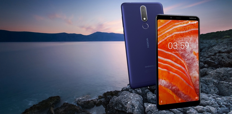  موبايل نوكيا Nokia 3.1 Plus موبايل 6.0 بوصة - 32 جيجا - رمادي Baltic من جوميا نوكيا