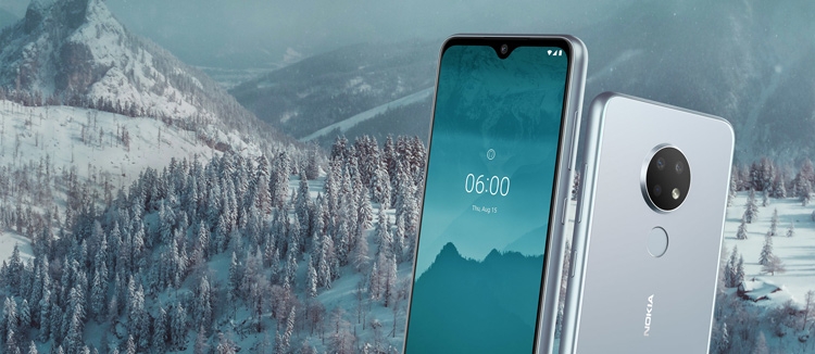  موبايل Nokia 6.2 - 6.3-inch 128GB/4GB Mobile Phone - Ice من جوميا مصر