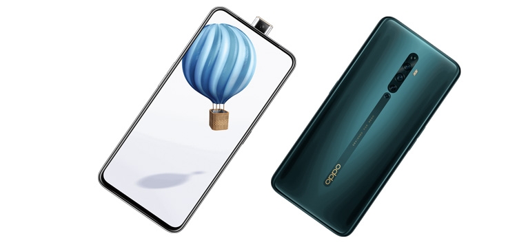 سعر ومواصفات موبايل Oppo Reno2 F - موبايل ثنائي الشريحة 6.5 بوصة 128 جيجا بايت / 8 جيجا بايت - أخضر من جوميا مصر