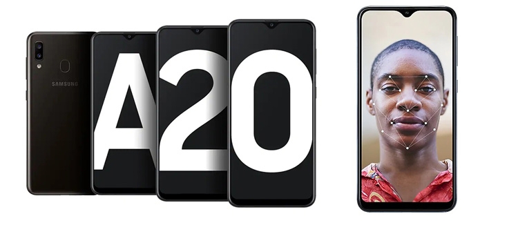موبايل سامسونج جالكسي موبايل سامسونج جالاكسي Samsung Galaxy A20  6.4 بوصة 32 جيجا بايت ثنائي الشريحة 4G موبايل سامسونج جالاكسي أحمر