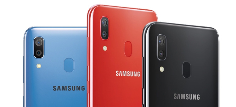 موبايل سامسونج جالكسي موبايل سامسونج جالاكسي Samsung Galaxy A30 موبايل 6.4 بوصة 64 جيجا بايت ثنائي الشريحة 4G- أبيض