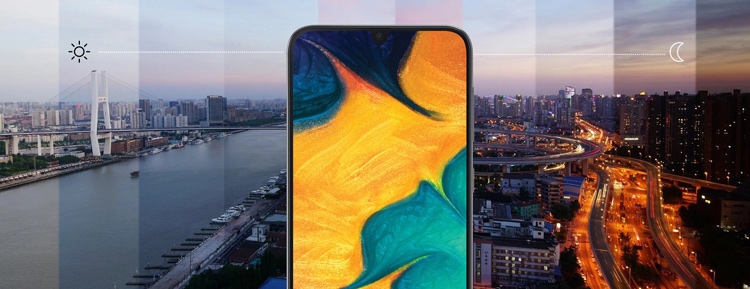 موبايل سامسونج جالكسي موبايل سامسونج جالاكسي Samsung Galaxy A50 موبايل سامسونج ثنائي الشريحة موبايل  6.4 بوصة  128 جيجابايت  4G موبايل سامسونج  أبيض