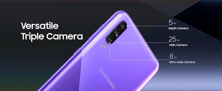  سعر ومواصفات موبايل Samsung Galaxy A30s - 6.4 بوصة 64 جيجا/4 جيجا ثنائي الشريحة 4G - أخضر Prism Crush من جوميا مصر