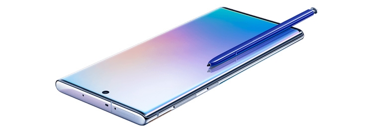 موبايل سامسونج Samsung Galaxy Note10+ - 6.8-inch 256GB/12GB Dual SIM 4GMobile Phone - Aura Black من جوميا