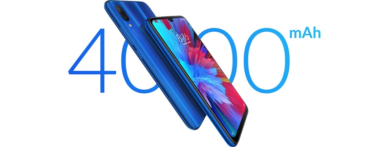 موبايل شاومى ريدمى XIAOMI Redmi Note 7 - 6.3-inch 32GB/3GB Dual SIM 4G Mobile Phone Neptune Blue