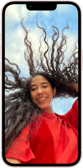 Selfie photo taken with the True Depth camera on an iPhone 13.
