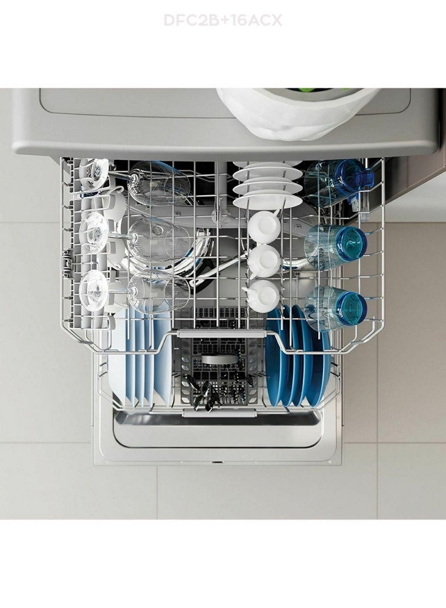 Indesit Dishwasher, 13 Persons, 60 CM, 6 Programs, Inox - DFC2B+16ACX - Image 6