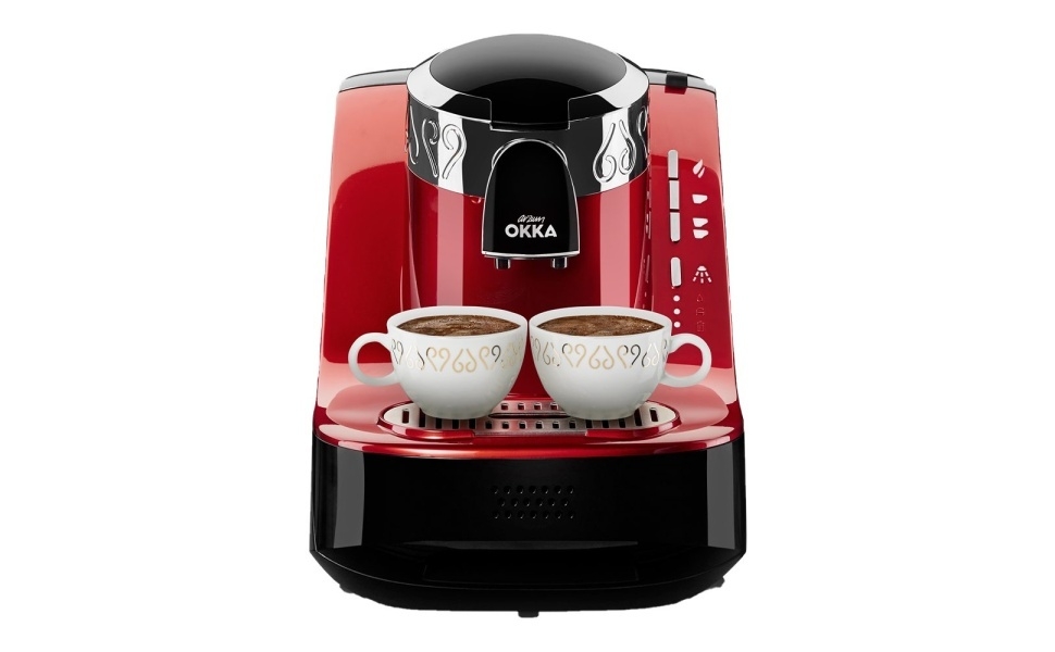 Arzum Okka - Turkish Coffee Machine - Red/Chrome - OK002