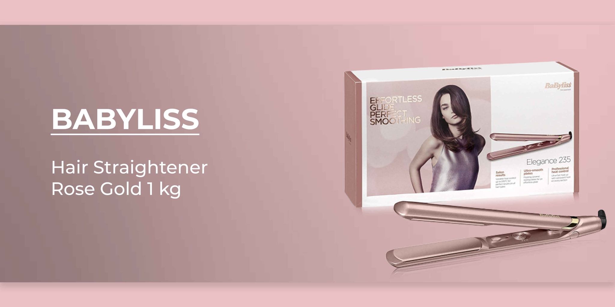 babyliss elegance 235 rose gold