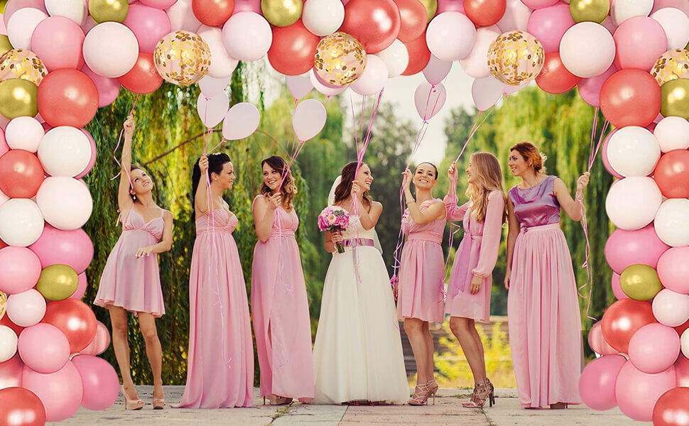 Pink Balloon Arch