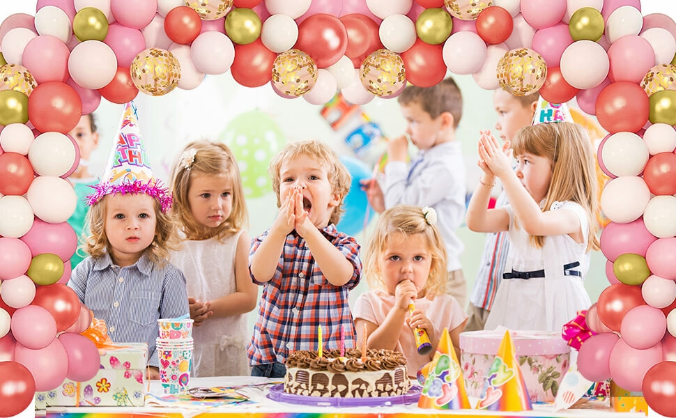 Pink Balloon Arch