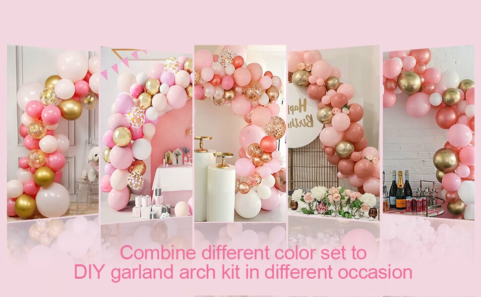Pink Balloon Arch
