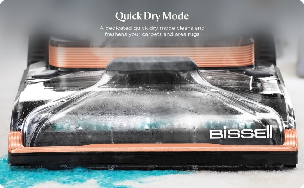 Bissell Hydrosteam cleaner features