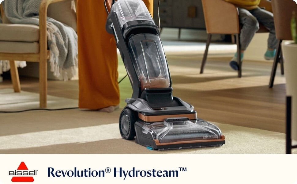 Bissell Revolution Hydrosteam Deep Cleaner with HydroSteam Technology