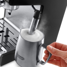 De'Longhi ECP 33.21 Espresso Machine / Filter Holder with Aluminium Finish / Milk Foam Nozzle