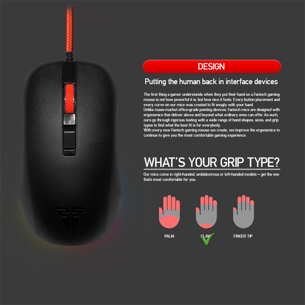 FANTECH G13 RHASTA II GAMING MOUSE