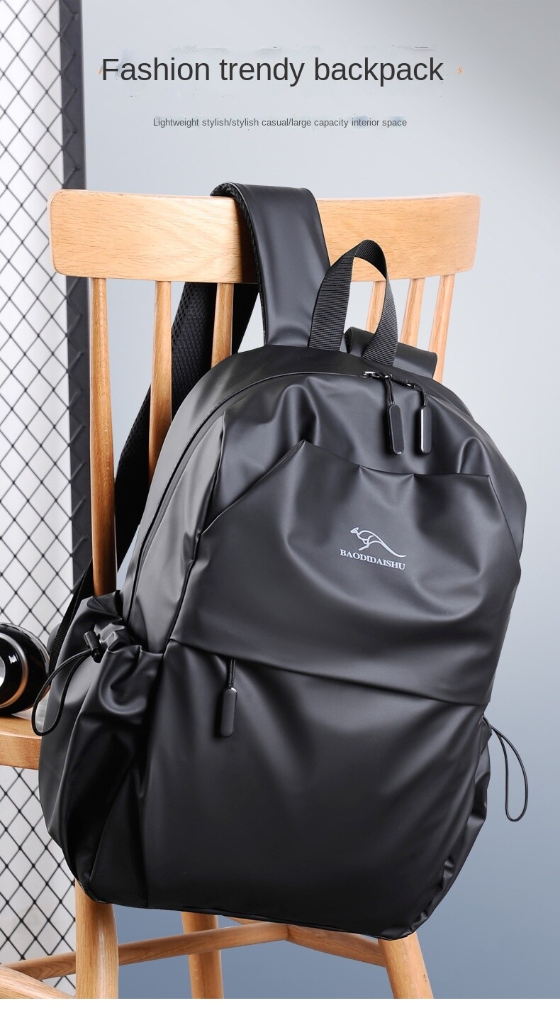 Fashion Mens Laptop Backpack Oxford Fabric Rucksack Rainproof