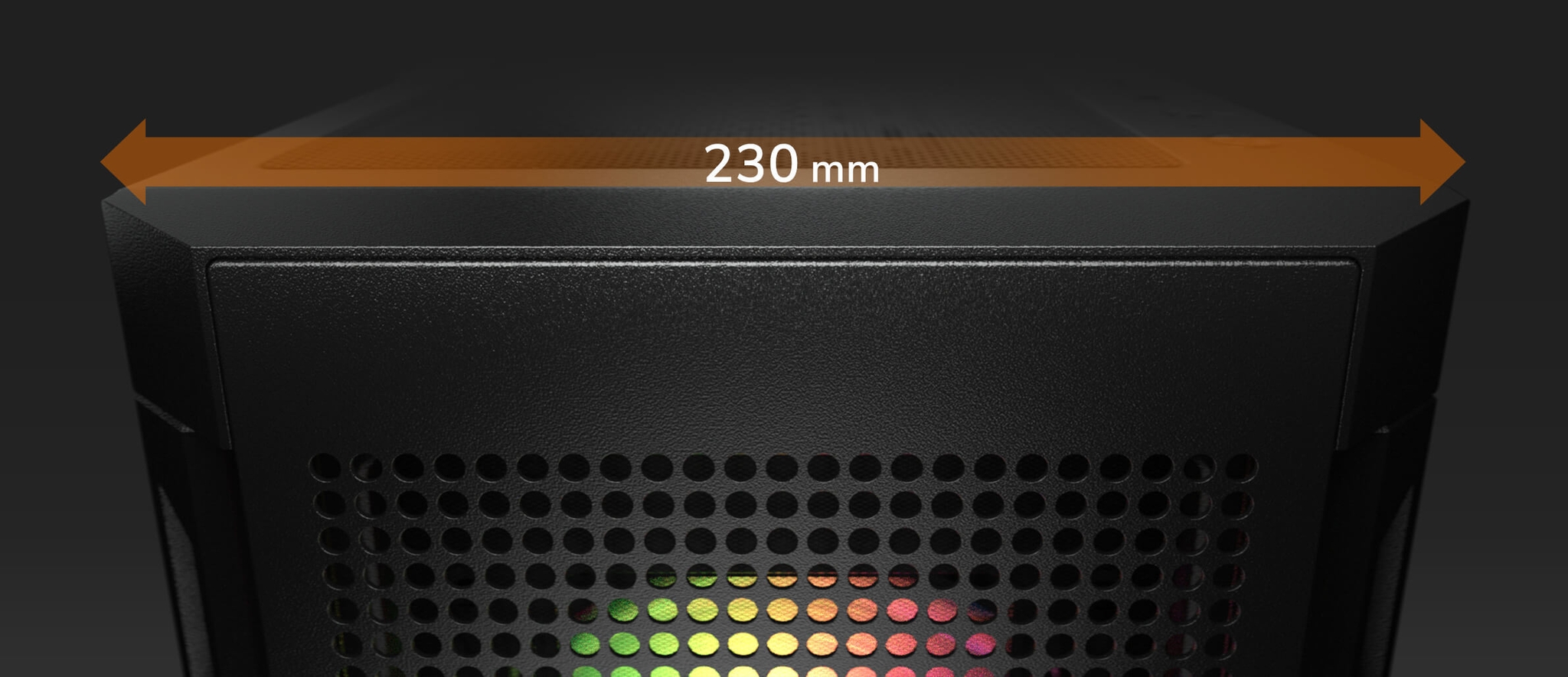 Cougar Case Airface RGB + STC600 Mid Tower - Black