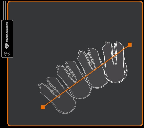 Cougar NEON RGB Gaming Mouse Pad