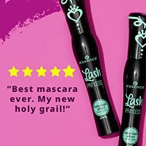 essence cosmetics lash princess mascara volumizing primer cruelty free vegan makeup waterproof