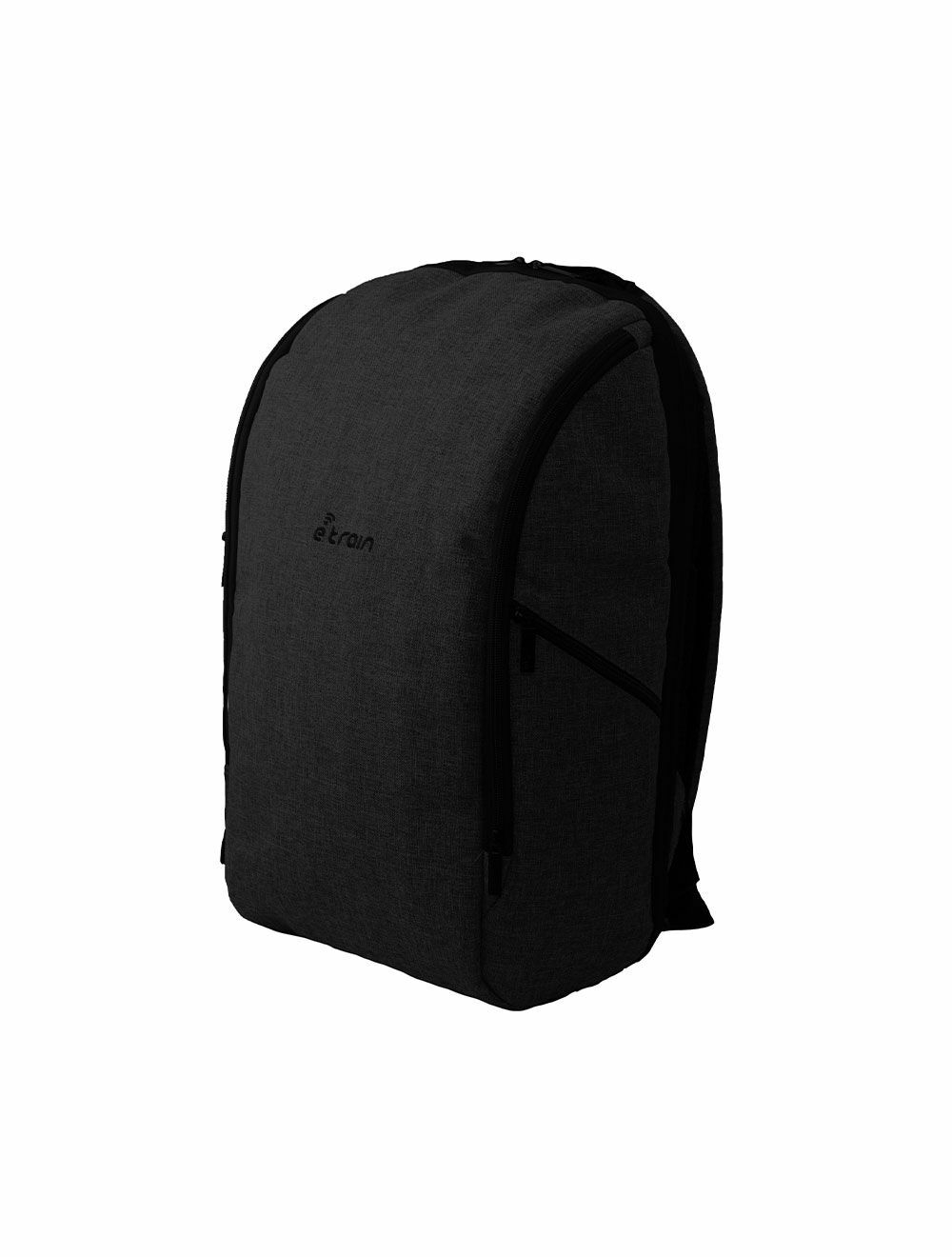 i-Train Laptop Backpack smart pocket layout with smooth zipper