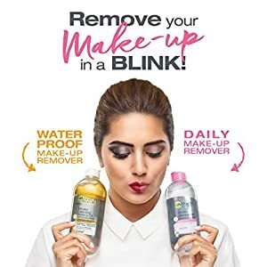 Garnier Micellar Water Face Eyes Lips Cleanser and Daily Make-up Remover, 400ml