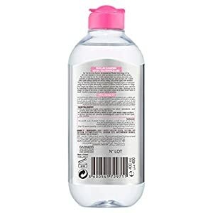 Garnier Micellar Water Face Eyes Lips Cleanser and Daily Make-up Remover, 400ml