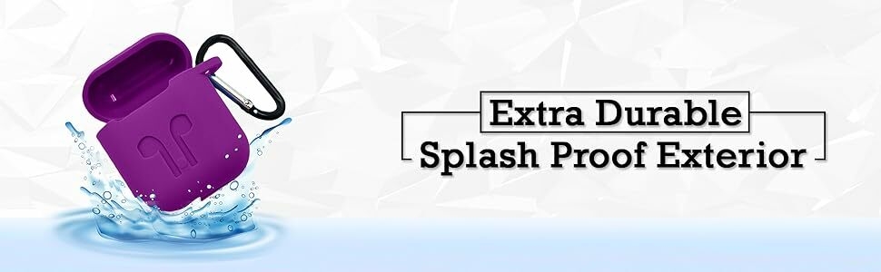 جراب سيليكون لحماية السماعات الايربودز من الخدوش