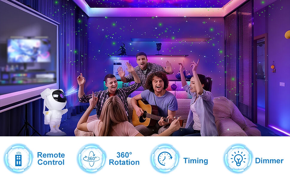 Star Projector Galaxy Night Light,Birthday Gifts Toys for 2-10 Year