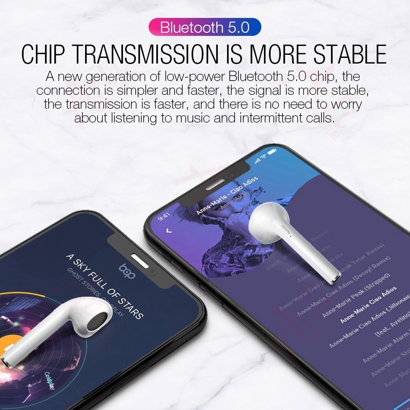 I9S I10 TWS Air Pods Wireless Headphones Bluetooth Earphones Mini Magnetic Charging Case For iPhone Android SmartPhone Headset   (10)