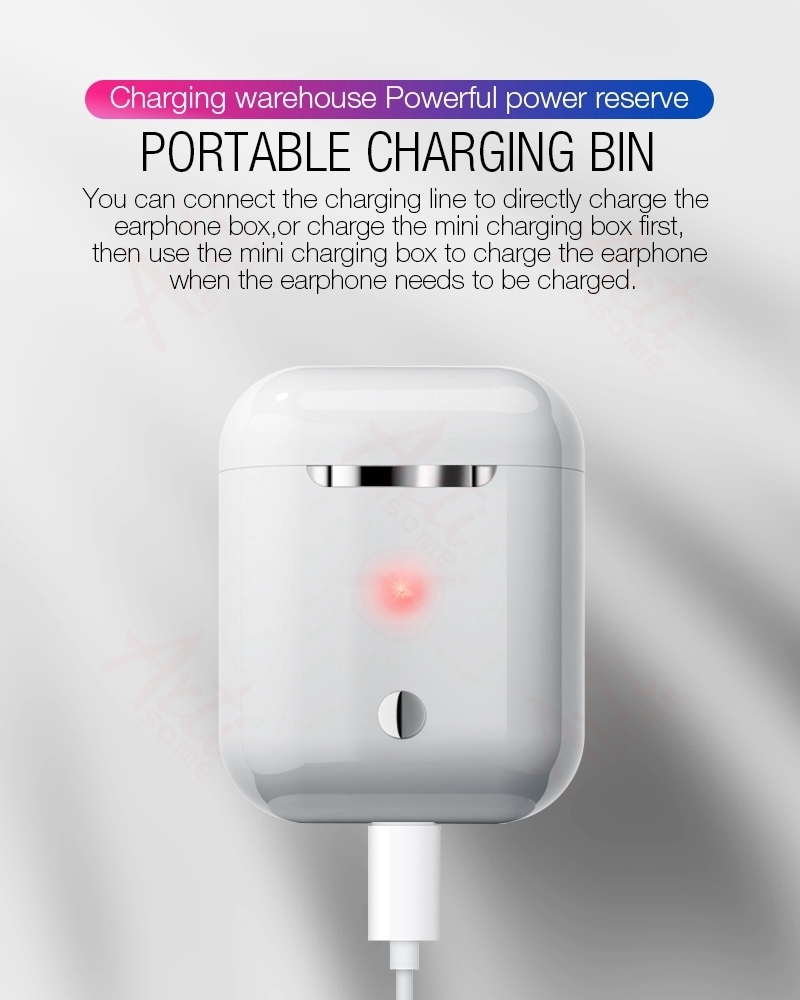 I9S I10 TWS Air Pods Wireless Headphones Bluetooth Earphones Mini Magnetic Charging Case For iPhone Android SmartPhone Headset   (6)