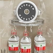 multi-purpose acrylic corner shelf for organizing in bathroom kitchen vanity small spaces