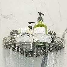 how to install acrylic bathroom shelf using suction cups easy 3-step no-drill process