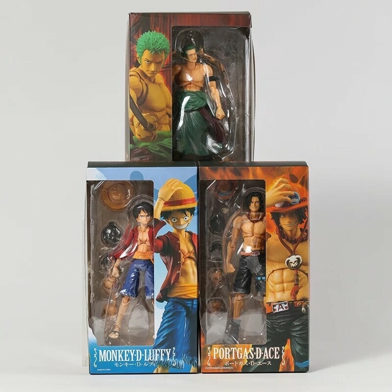 تسوق One Piece Portgas D Ace Luffy Zoro Moveable Action Figure اونلاين ...