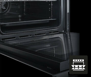 Full glass inner door