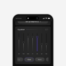 HMD DUB Audio App Support, control music
