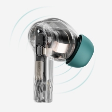 4 mic AI-ENC, environmental noise cancellation