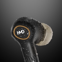 IPX4 rated, sweat and splash resistant