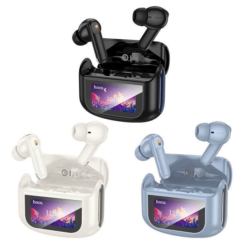 hoco eq21 sandy tws anc enc bt headset colors