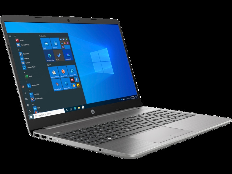 الكمبيوتر الدفتري HP 250 G8 من الأمام إلى اليمين