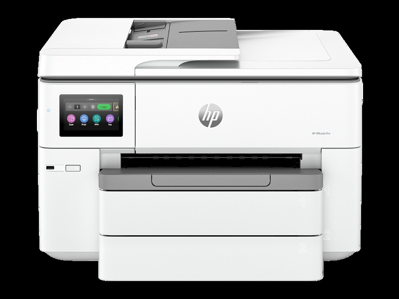HP OfficeJet Pro Wide Format 9730 Cement Catalog White BG Front